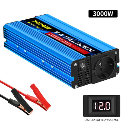 Convertisseur Solaire Onde Pure 12V 24V 220V