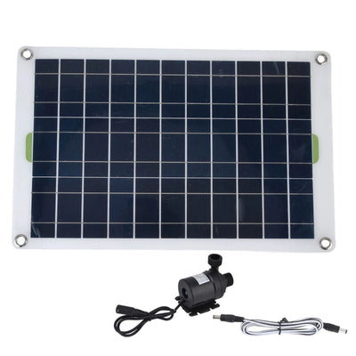 Kit Pompe Solaire 800 L/h 12V Silencieuse pour Jardin