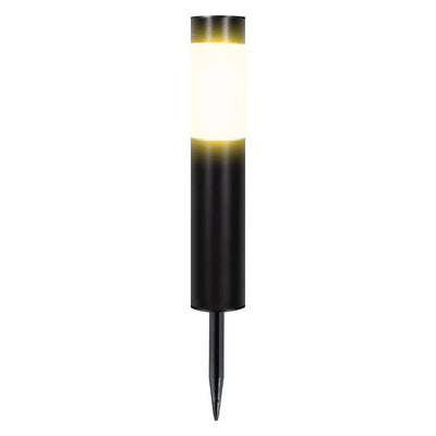 Borne Solaire Extérieur Potelet Cylindrique Jardin Allée et Terrasse