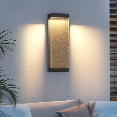 Applique Solaire Murale Extérieure Étanche pour Porte