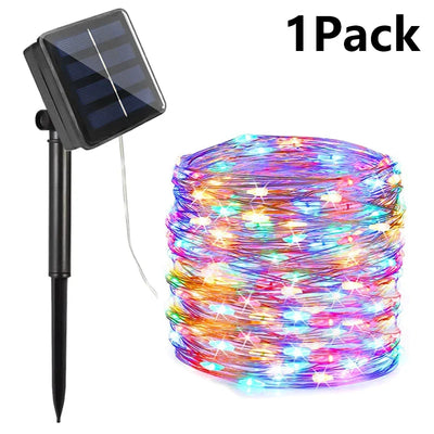 Guirlande Solaire Extérieur Puissante 7 à 32 m 300 LED