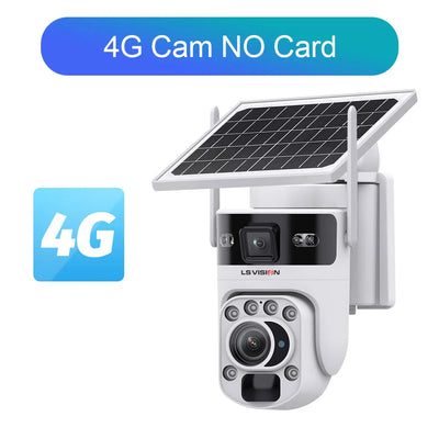 Caméra Solaire 4G Zoom Optique 60X Extérieure