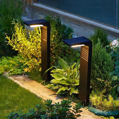 Lampe Solaire Jardin LED Étanche Décoration Sentier Pelouse