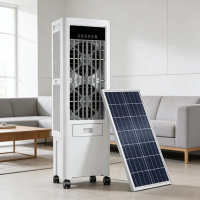 Rafraîchisseur d'Air Solaire par Évaporation 280W 50 L