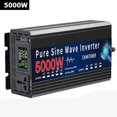 Convertisseur Solaire Onde Pure 1000W à 5000W