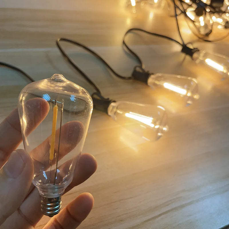 Guirlande solaire LED ST38 à double charge USB