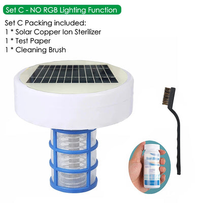 Purificateur Solaire de Piscine Ionique Cuivre et Argent