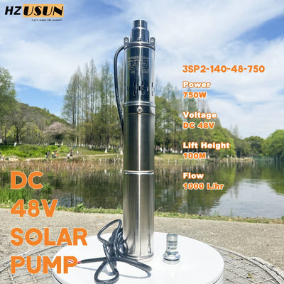 Pompe Submersible Solaire de Puits 1 HP