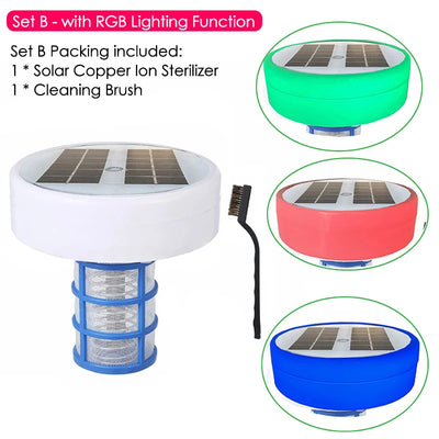 Purificateur Solaire de Piscine Ionique Cuivre et Argent