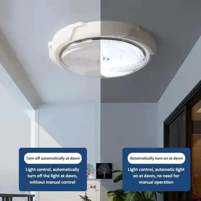 Lampe Solaire Intérieur Plafonnier Étanche Maison Jardin 60W à 200W