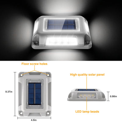 Lampe Solaire LED Décorative Jardin IP65 Lot 8 Pièces