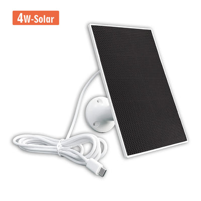 Caméra Solaire 4G avec Carte SIM Étanche et Panneau 6V