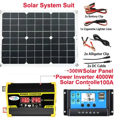 Kit Solaire Complet Onduleur 4000W Maison - vue 8