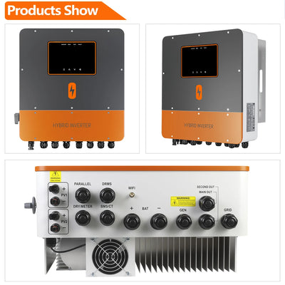 Onduleur Hybride Solaire 6 kW 48V MPPT - vue 5