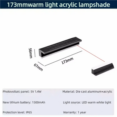 Applique Solaire Murale Extérieure 62 LED - vue 7