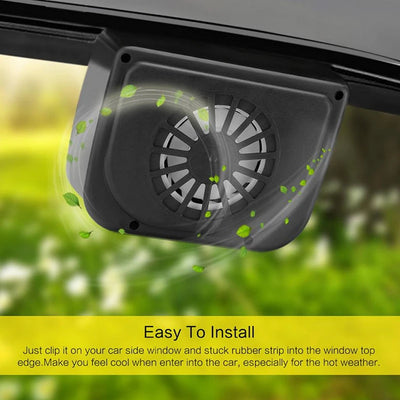Ventilateur Solaire Automatique de Vitre pour Voiture