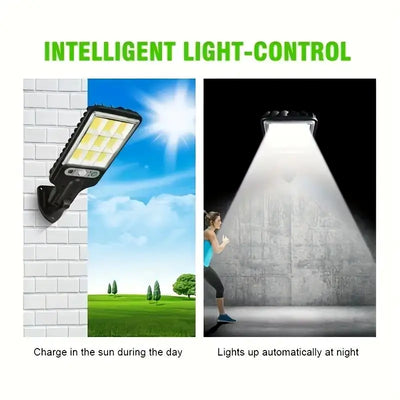Lampe Solaire COB Capteur Mouvement Couloir Jardin