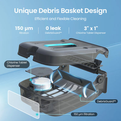 Robot Piscine Solaire Aiper EcoSurfer S2 Nettoyeur de Surface