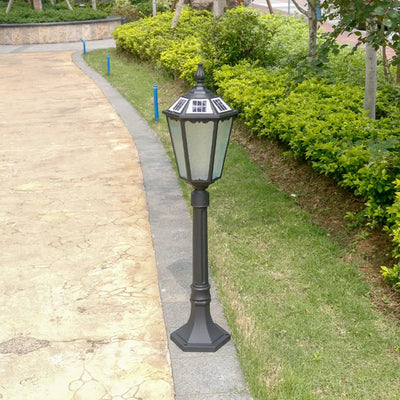Réverbère Solaire de Jardin Paysager Étanche
