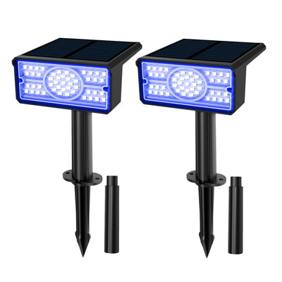 Applique Murale Solaire 49 LED Étanche IP65 Jardin Extérieur