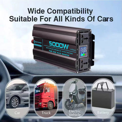 Convertisseur Solaire Onde Pure 1600W à 6000W