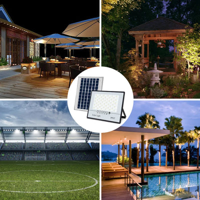 Projecteur Solaire Extérieur Puissant 200 LED