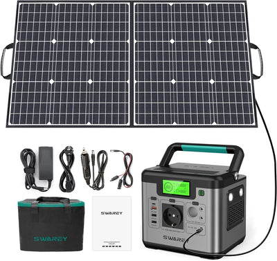 Générateur Solaire Portable 500W 518Wh