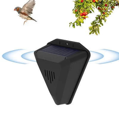 Répulsif Solaire Sonore 13 Modes Oiseaux et Animaux