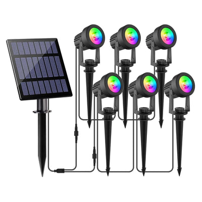 Projecteur Solaire LED Extérieur IP65 Applique Murale Jardin Paysage
