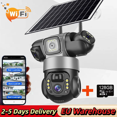 Caméra Solaire Surveillance Extérieure 4G Wifi - vue 7