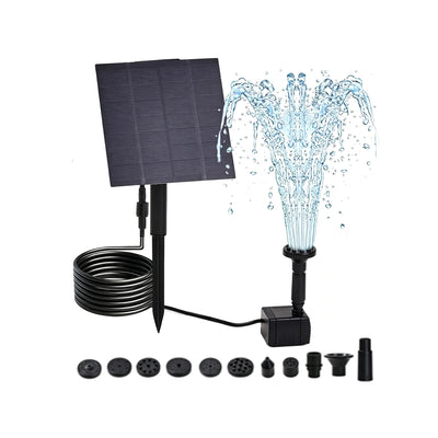Grande Fontaine Solaire sur Support Orientable pour Bassin