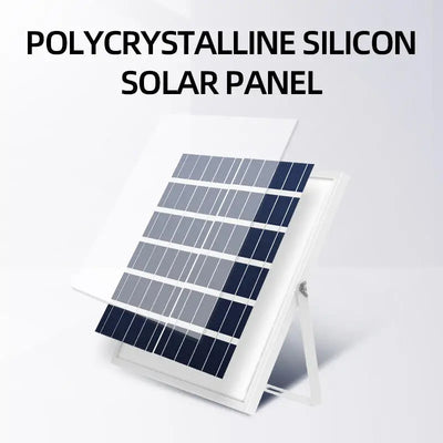 Réverbère Solaire Extérieur avec Télécommande, Détection Automatique, Étanche