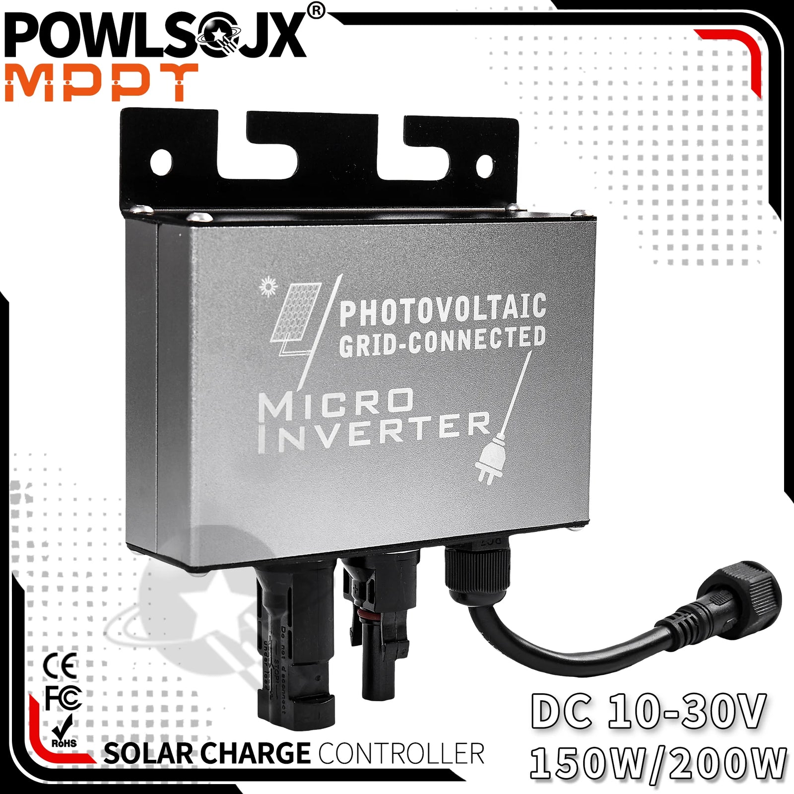 Micro-Onduleur Solaire Mini Balcon 150-200W