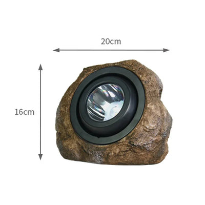 Lampe Solaire Décorative Pierre de Jardin Étanche - vue 7