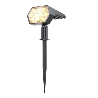 Spot Solaire Extérieur 92 LED 2 en 1 à Planter ou Fixer