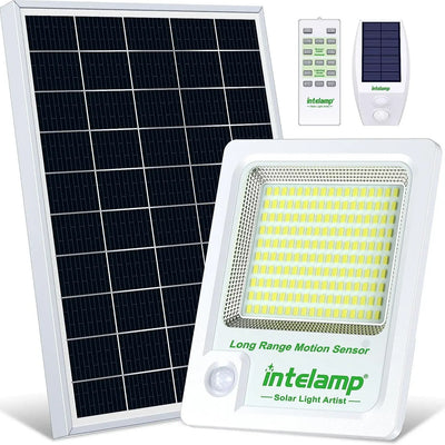 Lampe Solaire Extérieur Détecteur de Mouvement avec Télécommande