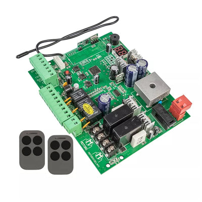 Carte de Commande Portail Battant Solaire 12V 24V