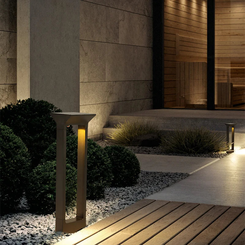 Lampe Solaire de Jardin LED Design pour Pelouse