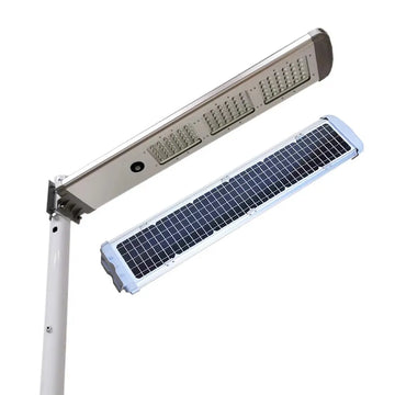 Lampadaire Solaire Extérieur Tout-en-Un Puissant pour Rue et Jardin