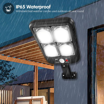 Applique Solaire Extérieur Étanche avec Télécommande IP65