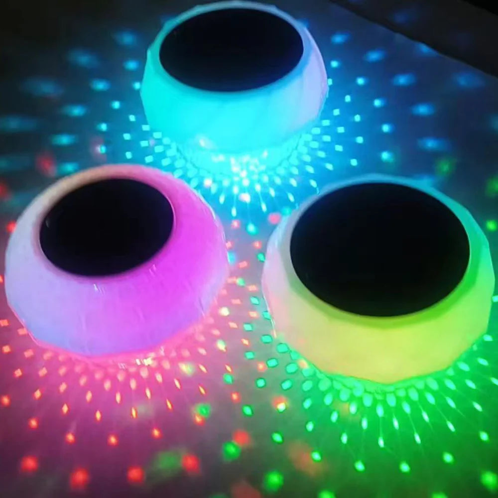 Lampe Solaire Flottante de Piscine LED RGB Étanche IP68
