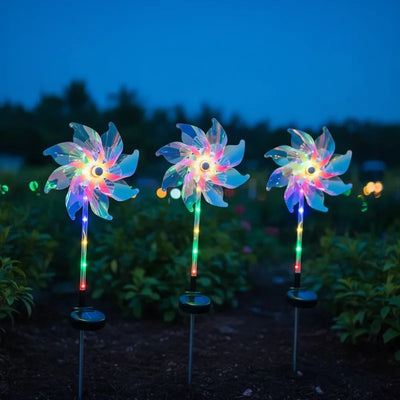 Panneau solaire de la lampe pissenlit décorative