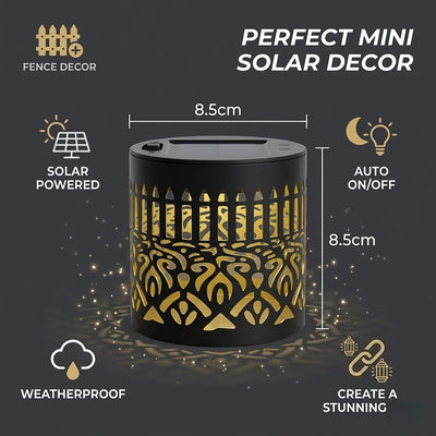 Lampe Murale Solaire Projecteur Étanche Jardin Terrasse Allée
