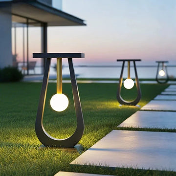 Lampe Solaire de Jardin Haut de Gamme pour Pelouse