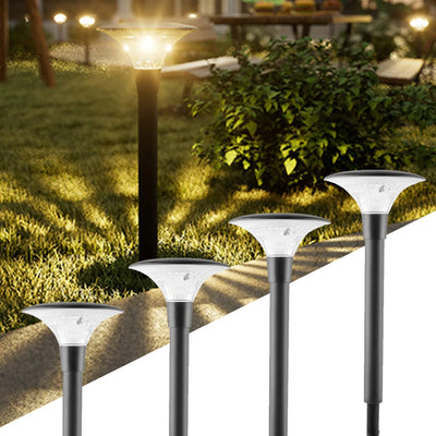 Lot de 2 Lampes Solaires Rétro de Jardin Étanches