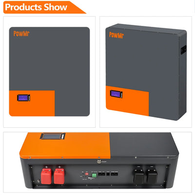 Batterie Solaire LiFePO4 51,2V 100Ah 5,12 kWh