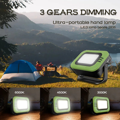 Lampe Solaire de Camping Portable Rechargeable