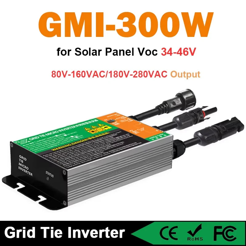Micro-Onduleur Solaire 300W à 700W MPPT – contenu du pack et accessoires fournis