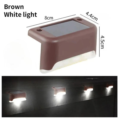 Lampe Solaire à Clipser Extérieur pour Clôture et Terrasse Lot de 15
