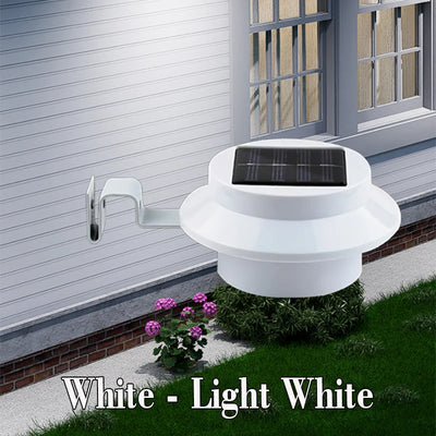 Applique Murale Solaire Extérieur 4 LED à Clipser Clôture Rambarde Escalier